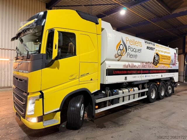 Silo Volvo FH 460 8x4 TRIDEM SILO COMPRESSOR / BDF / CURTA...