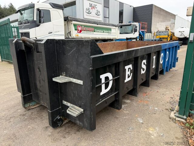 Roller container CONTAINER 12m³ PUINCONTAINER - 5m40 x 2m30 x 1m00 (INTERIOR)