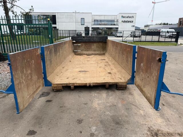 Roller container CONTAINER 12m³ PUINCONTAINER - 5m40 x 2m30 x 1m00 (INTERIOR)