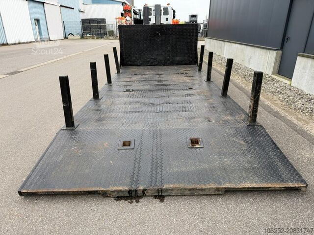 Roller container CONTAINER PLATTE CONTAINER / FLATBED CONTAINER 6m x 2m50 ...