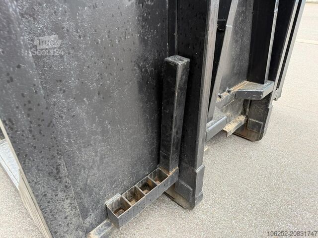 Roller container CONTAINER PLATTE CONTAINER / FLATBED CONTAINER 6m x 2m50 ...