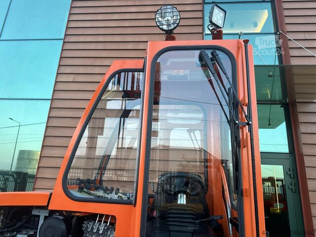 Dört yollu forklift Combilift Hubtex DQ45/Only 3309 h/ Reach forks