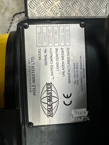 Dar koridorlu forklift Aisle Master 20WHE/ Perfect / Only 6256 hours