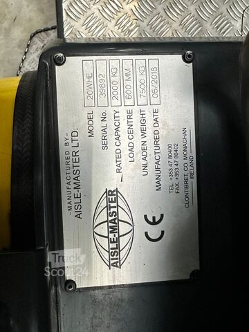 Dar koridorlu forklift Combilift Aisle Master 20WHE/ Only 6256 hours