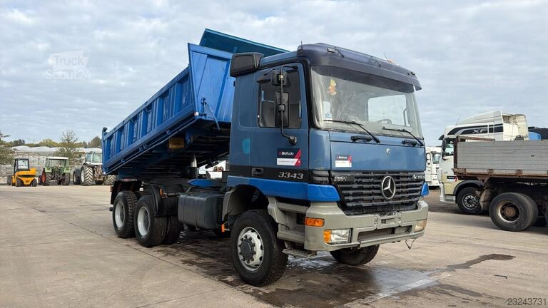  Mercedes-Benz Actros 3343 (6X6 / V6 / LAMES / GRAND PONT / BI...