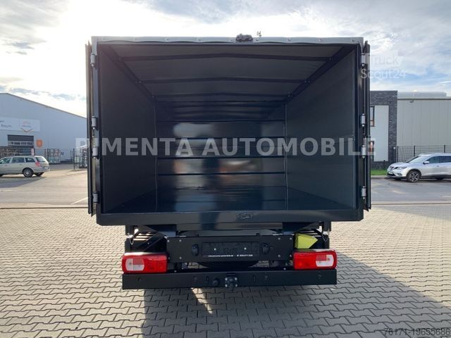 Üç yönlü damperli kamyonet VOLKSWAGEN Crafter 50 3-S-KIPPER GESCHLOSSEN LAUB KISTE AHK