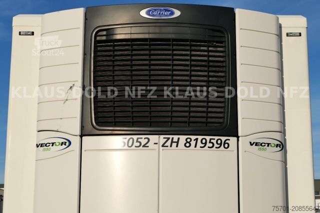 Reefer trailer  Fabag AH 18 Kühlkoffer Carrier Vector LBW