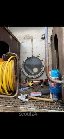 Vacuum tank truck DEUTZ Deutz Diesel Motor.