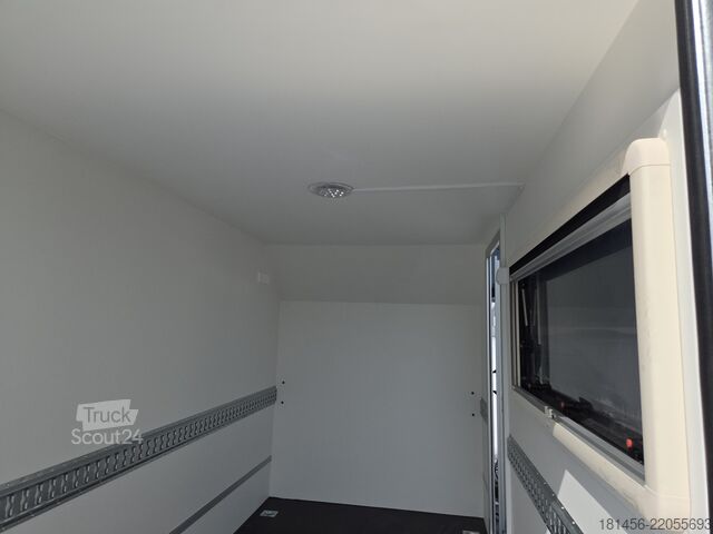 Biltransporttrailer trailershop TFDG S 300 Motorrad Reise Sport Fenster