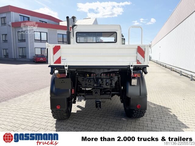 Nákladné vozidlo na špeciálne účely Unimog U 130 4x4, Kipper, Zapfwelle vorne+hinten,