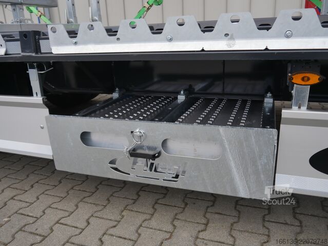 Open oplegger FLIEGL 2-Achs Mega Plateau Jumbo SZS 290