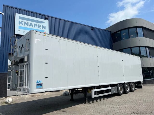Ruchoma podłoga Knapen Trailers K100 - 92m3 Liftachse Floor 10mm *huren / leasen*