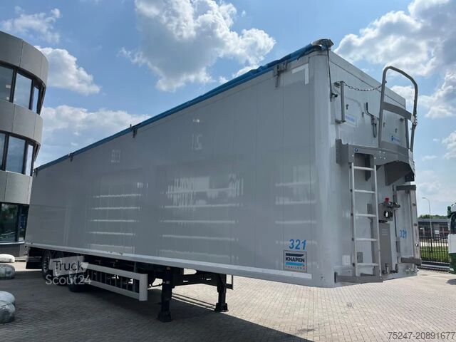 Ruchoma podłoga Knapen Trailers K100 - 92m3 Liftachse Floor 10mm *huren / leasen*