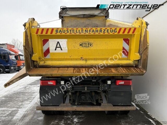 Camión volquete trilateral Scania G-Klasse XT 500 Meiller 8x4, Bordmatik, EU 6