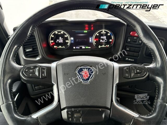 Camión volquete trilateral Scania G-Klasse XT 500 Meiller 8x4, Bordmatik, EU 6