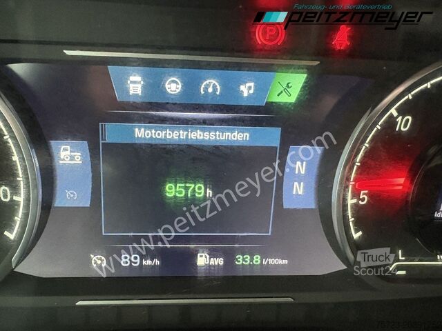 Camión volquete trilateral Scania G-Klasse XT 500 Meiller 8x4, Bordmatik, EU 6