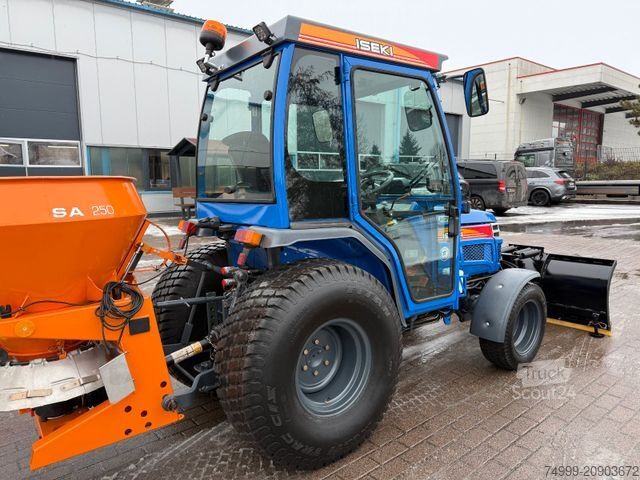 Anden ISEKI 4330 mit Winterpaket komplett überarbeitet