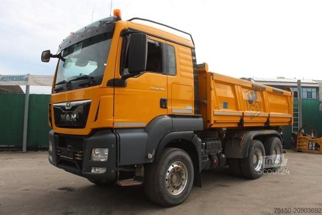 Camion basculante trilateral MAN TGS 26.500 6x4 BB BORDMATIK INTARDER Nr.: 302