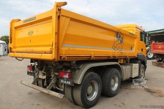Camion basculante trilateral MAN TGS 26.500 6x4 BB BORDMATIK INTARDER Nr.: 302