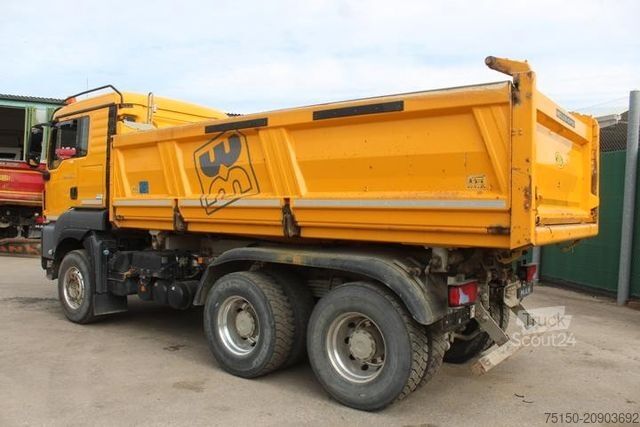 Camion basculante trilateral MAN TGS 26.500 6x4 BB BORDMATIK INTARDER Nr.: 302
