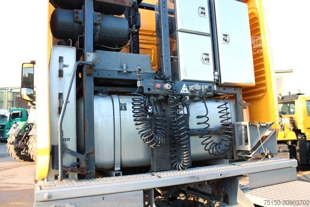 Zware vrachtwagen MERCEDES-BENZ 4163 8x4 BL 180 to PUSH Getriebe Problem Nr: 727