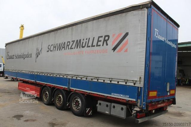 Semirimorchio con telone SCHWARZMÜLLER S1 - Tautliner Bordwänden LIFT SAF 982