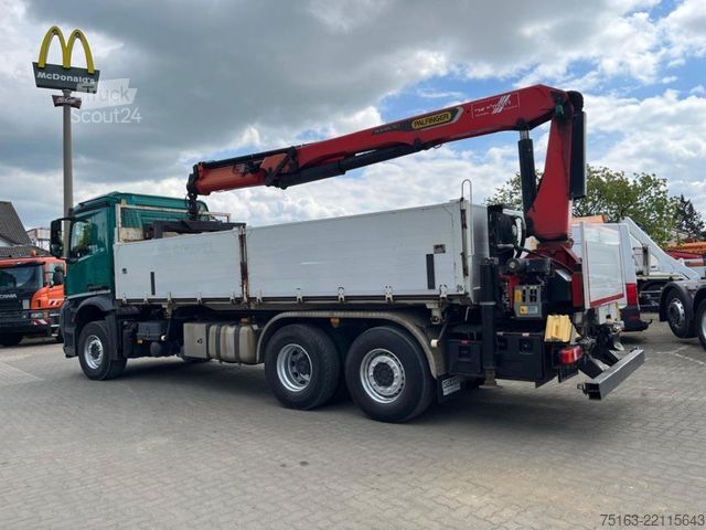 LKW mit Pritsche (offen) MERCEDES-BENZ Arocs 2648 6x2 3-Achs Kipper Heckkran Funk