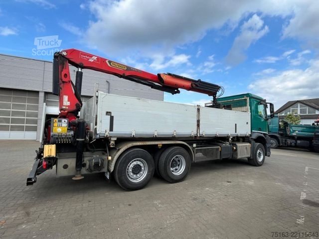 LKW mit Pritsche (offen) MERCEDES-BENZ Arocs 2648 6x2 3-Achs Kipper Heckkran Funk