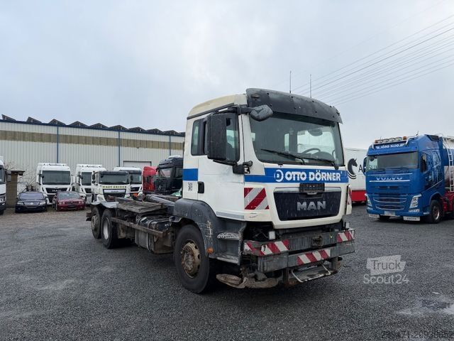 Kroghejselastbil MAN TGS 26.360 6x2 Lenk/Lift Meiller Abroller