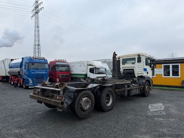 Kroghejselastbil MAN TGS 26.360 6x2 Lenk/Lift Meiller Abroller