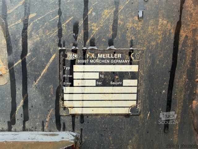 Kroghejselastbil MAN TGS 26.360 6x2 Lenk/Lift Meiller Abroller