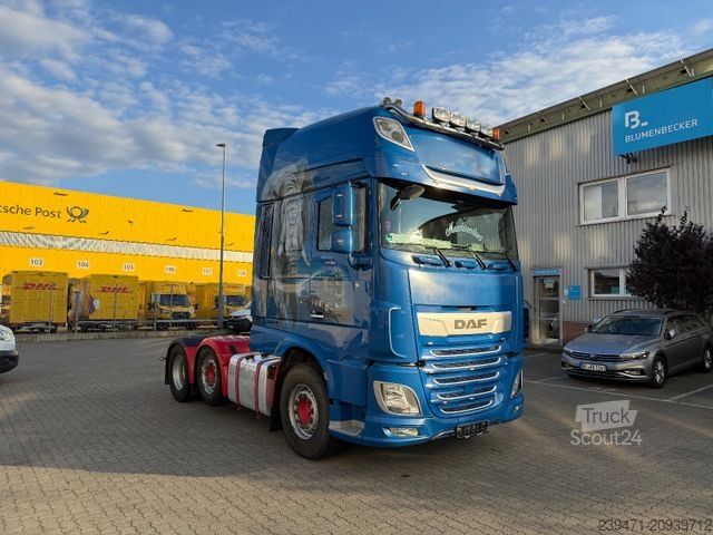 Standartinis vilkikas DAF XF 530 SuperSpaceCab 6x2 Retarder Lenk/Lift