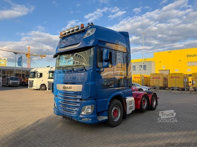 Standartinis vilkikas DAF XF 530 SuperSpaceCab 6x2 Retarder Lenk/Lift