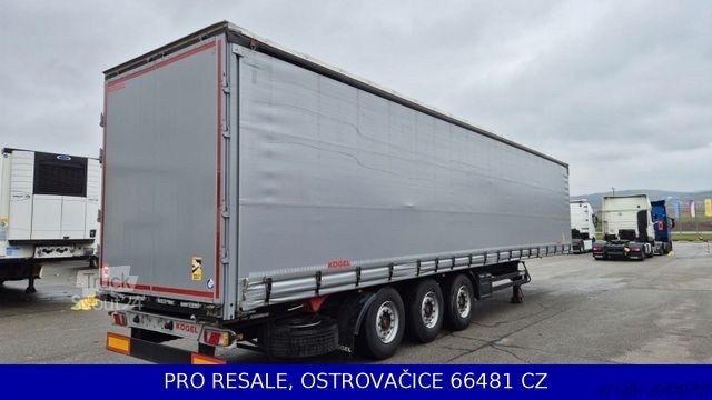 Ανοιχτό ημιρυμουλκούμενο με μουσαμά KÖGEL SN 24 CARGO + LIFTACHSE + SAF