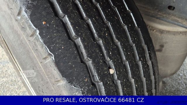 Ανοιχτό ημιρυμουλκούμενο με μουσαμά KÖGEL SN 24 CARGO + LIFTACHSE + SAF