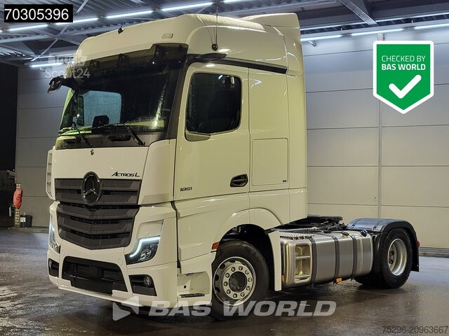 Standaard trekker Mercedes Actros 1851 4X2 NEW! BigSpace Retarder 2xTanks ...