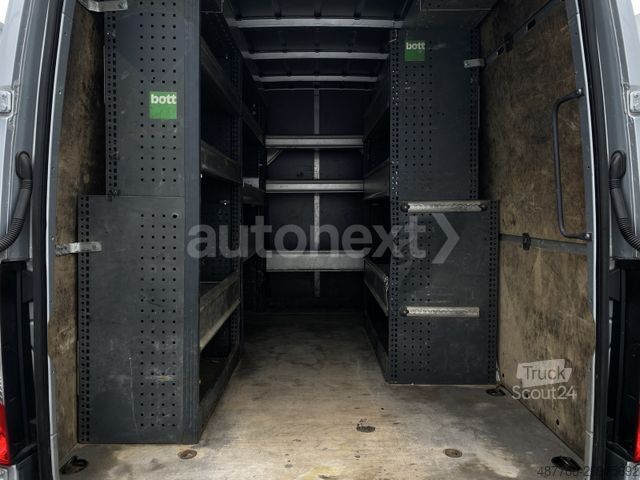 Furgão de teto alto MERCEDES-BENZ Sprinter 317 *MAXI MIXTO* WERKSTATT+6-SITZE+AHK