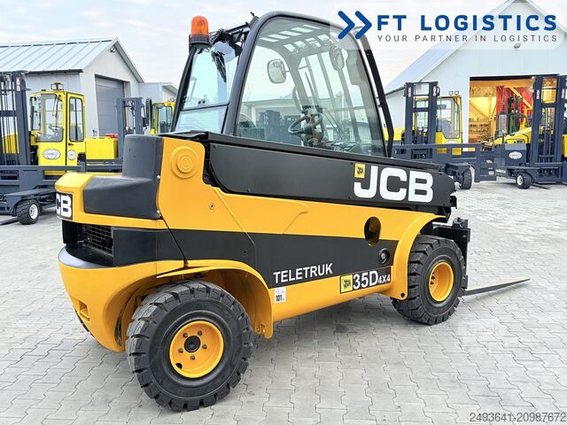 ładowarka teleskopowa JCB TLT 35D 4X4 CABIN POSITIONER NEW TIRES