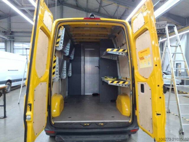 Bestelwagen met verhoogd dak Mercedes-Benz eSprinter 312 Kasten FWD,Klima,Post Tür