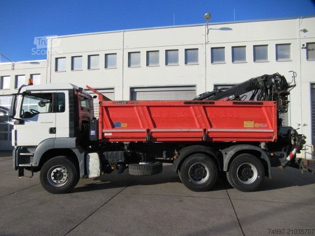 Camion benne MAN 26.440 / 6 x 4 / Jonsered 1100 / Greifer