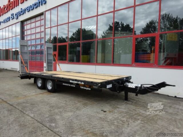 Remorque porte-engins surbaissée Möslein TTT 11- 6,28P  Neuer Tandemtieflader