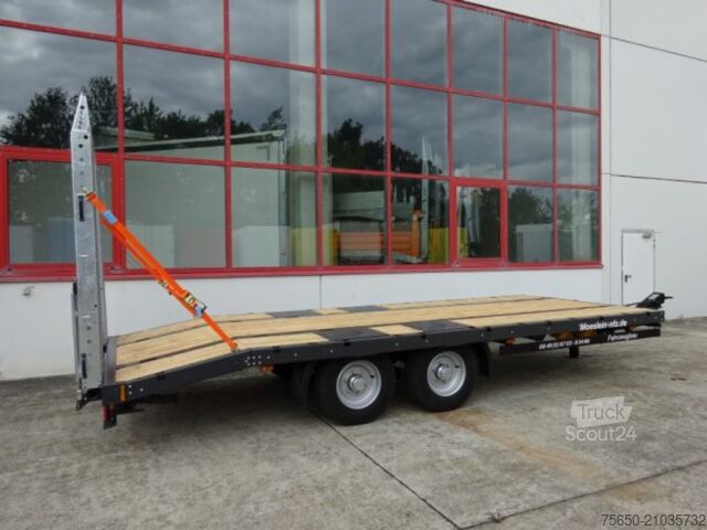 Remorque porte-engins surbaissée Möslein TTT 11- 6,28P  Neuer Tandemtieflader