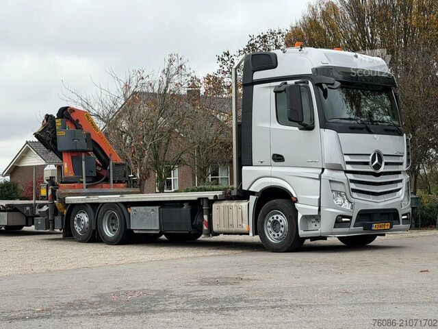 Kranbil Mercedes-Benz Actros 2640 PALFINGER 34TM CRANE/GRUE!!RADIO RE...