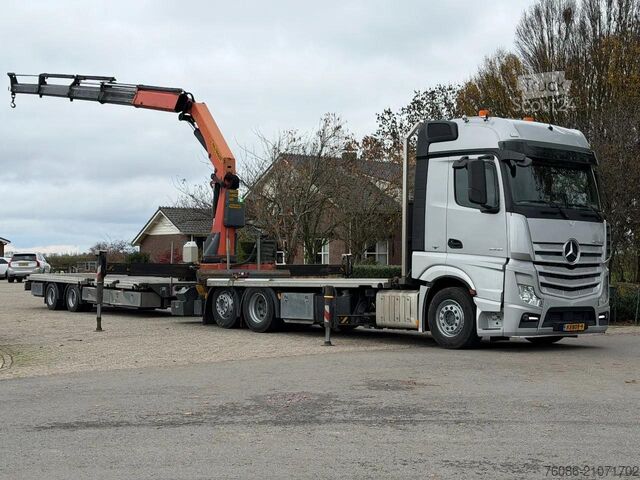 Kranbil Mercedes-Benz Actros 2640 PALFINGER 34TM CRANE/GRUE!!RADIO RE...