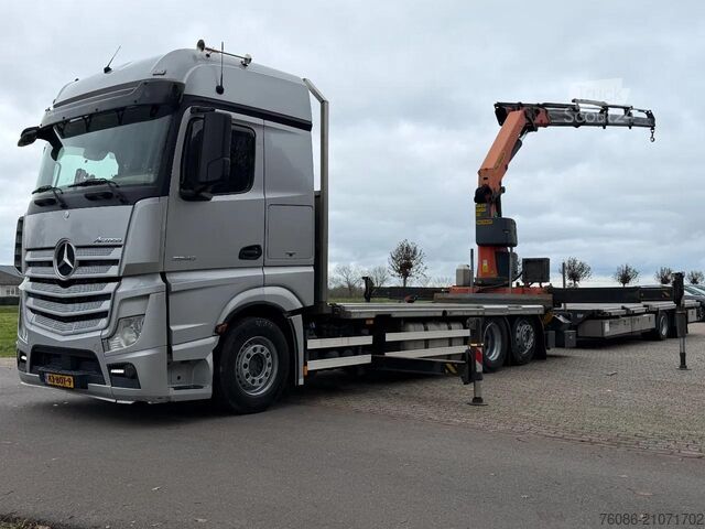 Kranbil Mercedes-Benz Actros 2640 PALFINGER 34TM CRANE/GRUE!!RADIO RE...
