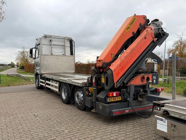 Kranbil Mercedes-Benz Actros 2640 PALFINGER 34TM CRANE/GRUE!!RADIO RE...