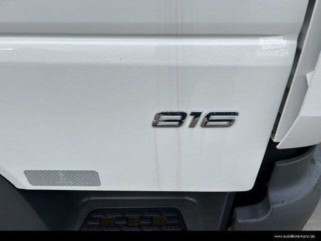 LKW mit Kofferaufbau Mercedes-Benz Atego 816 L GfK-Sandwich-Kofferaufbau