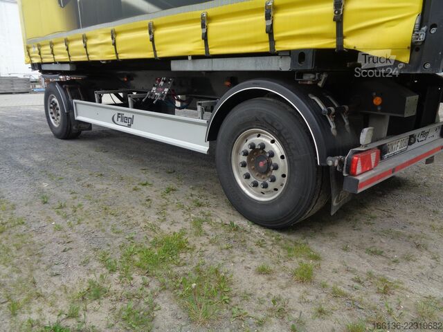 Swap-chassis trailer FLIEGL 2-Achs Wechselfahrgestell ZWP Standard