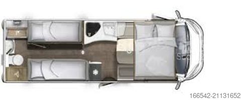 Autocaravana integral Eura Mobil Integra Line 730 EF 160PS/Autom/Backofen/SAT/TV/Fahrradträger