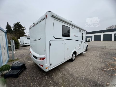 Polointegrovaný karavan Dethleffs Just 90 T 7052 DBM wenig km 1. Hand